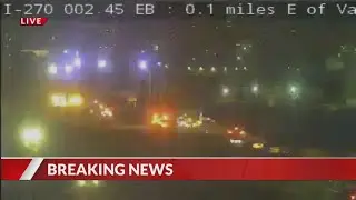 Crash closes westbound I-270 near Commerce City