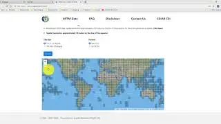 Download SRTM Digital Elevation Model (DEM)