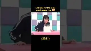 She falls for the same prank every year (Ano chan)#AnoChan #あのちゃん #あのちゃんねる #JapaneseTV #VarietyShow