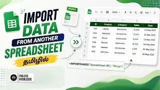 How to Import Data from Another Spreadsheet in Google Sheets