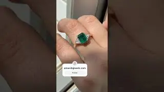 Emerald cut ring #music #automobile #rnb #hiphop #diamond #ringsong #weddingring #diamondring