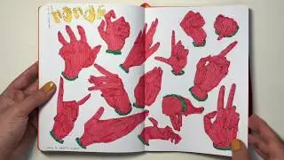 2016 -17 Sketchbook Tour | People and Animals