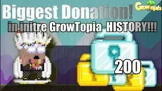 Growtopia | Top 3 Biggest Donations!!!