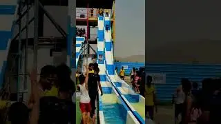 dolphin water park ajmer || dengerous slide #viral #waterpark #ajmer #shorts #youtubeshorts