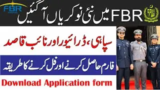 New FBR Jobs 2021 , Fbr jobs Application form 2021 , Dowload Application form
