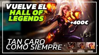 RECOMPENSAS DEL PASE HALL OF LEGENDS DE UZI | League of Legends