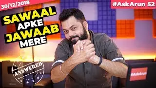 #AskArun52 - TrakinTech Merch, PUBG Lite India, Asus ZF Max Pro M2 Vs 10.or G2, Future Of AI, Z5 Pro