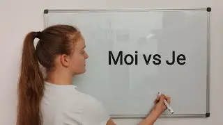 Moi vs Je / französische Grammatik // quELKEchose