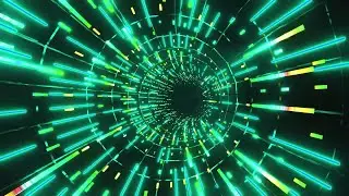 4k OLED Fast Moving| Neon Party lights Green Color TV Abstract background Video meditation