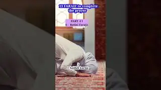 Part II 6 Batini FARAIZ | Your namaz is INCOMPLETE  jiske bina namaz nahi hoti #youtubeshorts #islam