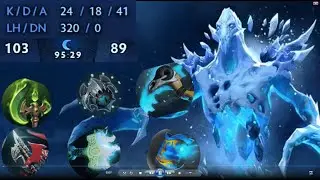 Dota2-7.40 1K MMR RATING,ANCIENT APPARITION  91К DAMAGE,THE HARDEST GAME.Attempts to make a comeback