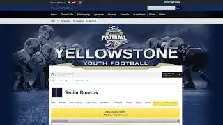 How to work Sports Engine Team Pages