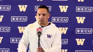 Day0:  Washington Defensive Coordinator Ryan Walters Discusses 2025 Spring Football Practices