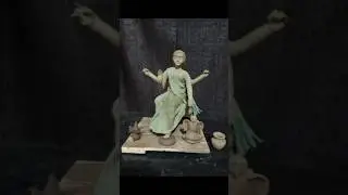 Lakshmi mata idol making 💞🙏🏻#trending #viralvideo #shorts #lakshmi#lakshmidevi #lakshmiidolmaking