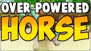 Minecraft Tutorial Over-Powered Horse! How To Make Horse OP - TU31 Update PS3, PS4, Xbox, Wii U