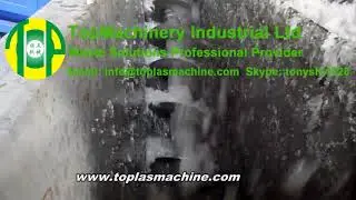 300~1000kgh PE PP film/ LLDPE wrap film/ package foil crushign washing recycling line