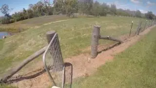 POV - Putting fish in to the dam - 1st Person Farm