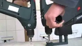 Scule electrice profesionale Metabo .Masina de gaurit cu aspirator  BHE 20 Compact