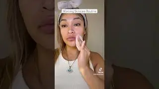 Skincare routine: cleanse, tone & hydrate #fypシ #face #skincare #selfcare