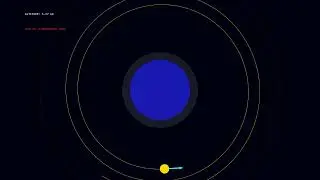 Orbit Decay | The Death Spiral | LG-77b | #animation #python