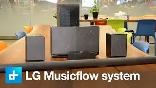 LG's Music Flow wireless speaker system - Hands on