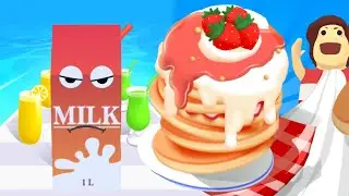Juice Run | Pancake Run - Funny Mobile Games All Levels Gameplay Android iOS SUPER NEW APK UPDATE