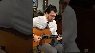 Justin Rogers, Solo Calssical Guitarist playing Sunburst by Andrew York