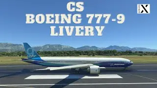 MSFS XBOX SERIES X CS BOEING 777-9 Livery Showcase