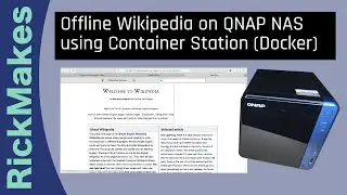 Offline Wikipedia on QNAP NAS using Container Station (Docker)