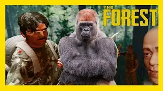 RETURN TO MONKE - The Forest VR Funny Moments