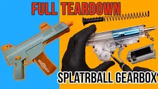 Fix SPLATRBALL Gun SRB400 Gearbox | Take Apart SPLAT-R-BALL & Put Back Together, Repair & Upgrade
