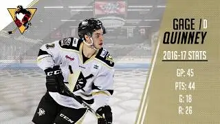 Gage Quinney Signs With Wilkes-Barre/Scranton Penguins