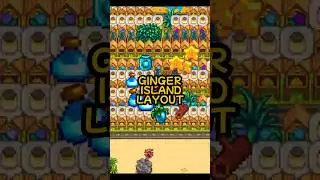 Ginger Island Layout That Makes Farming 10x Easier! #stardewvalley