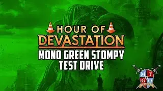 Test Drive Mono-Green Stompy Hour of Devastation Standard | MTGO Stream