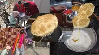 इस ट्रिक से बनाएंगे तो आपको विश्वास ही नहीं होगा कि आपने घर में बनाया है ऐसे भटूरे#recipe#dailyvlog 