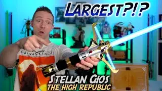 Самый большой световой меч на краю галактики?! Световой меч Stellan Gios Legacy!