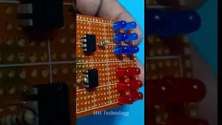Police Emergency Light Circuit 😱😱 using NE 555 ic | DIY circuit @MMtechno88 #simplecircuit