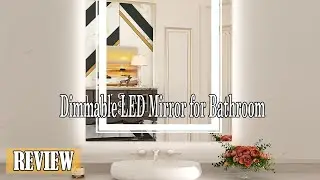 WTTY LED Bathroom Mirror Review - Illuminate your beauty, day and night