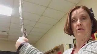 Concert g minor scale for flute
