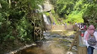 Bushkill Falls Waterfall in Pennsylvania Tour