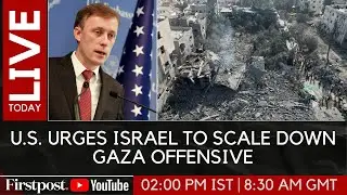 LIVE: US National Security Advisor Jake Sullivan Holds News Conference | Israel-Hamas War