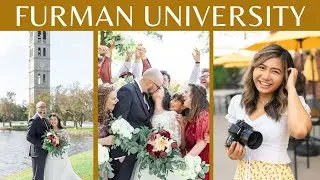 Scouting Photography Locations: Nikon Wedding Photography Behind the Scenes at Furman University,GVL