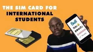 Canadian SIM card for International Students | Kamloops Vlog | Kenya To Canada