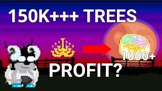 Harvesting 150K+ Chandelier Trees in Harvest Festival 2020 | GROWTOPIA