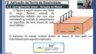 Aula 01 - Acr&eacute;scimo de tens&otilde;es no solo (Parte 01)