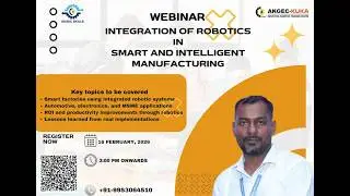 Integration of Robotics in Smart & Intelligent Manufacturing | Webinar 2026