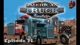 [FR] [ATS] Les routes des Usa sous la neige en convoi Ep71.
