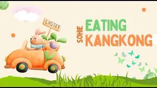 Soshie Eating Kangkong ||Vegetables