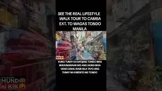 MK🥴/CAMBA EXT. TO WAGAS TONDO MANILA/#obstruction #illegalparking #illedalvendor #basura