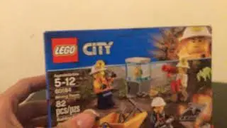 Lego City mining team set 60184